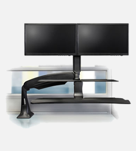 Altissimo Desktop Sit-Stand Workstation 